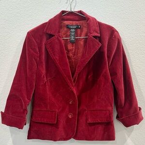 Ram Page Clothing Company Red Blazer Size M Good Condition